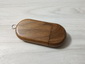 Pendrive de madera ovalado