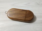 Pendrive de madera ovalado