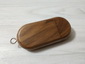 Pendrive de madera ovalado