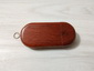 Pendrive de madera ovalado
